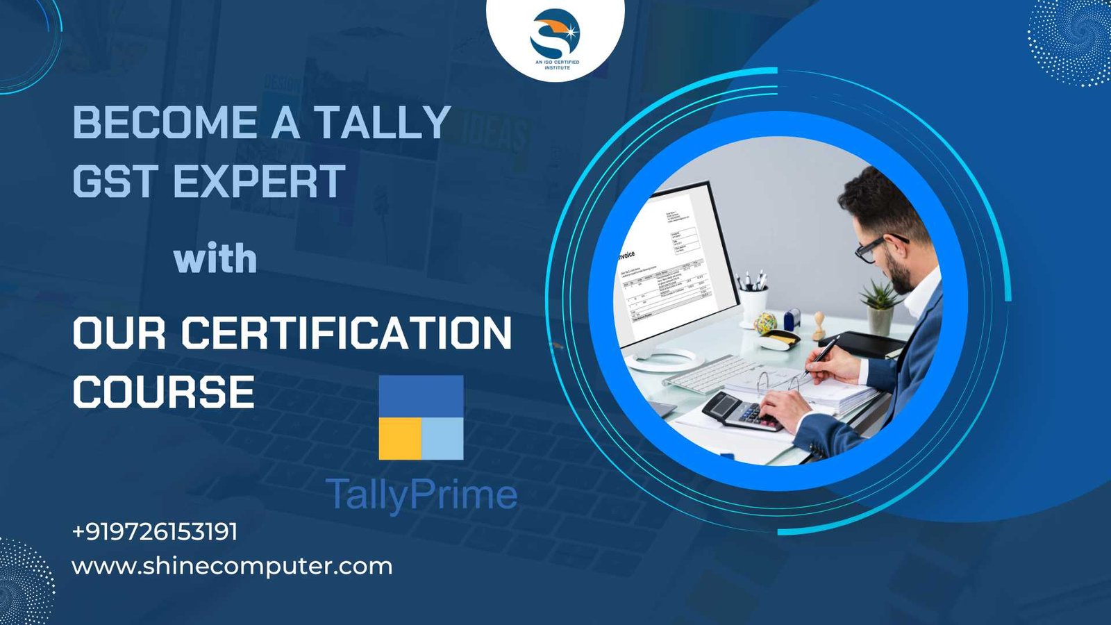 Advance Tally Prime Course with Live GST Return Filing 2025